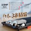 imageGoplus Walking Pad 25HP 340LBS Capacity Under Desk Treadmill with Remote Control APPEnabled and LED Display Portable Treadmills for Home Small Office Installation Free