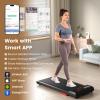 imageGoplus Walking Pad 25HP 340LBS Capacity Under Desk Treadmill with Remote Control APPEnabled and LED Display Portable Treadmills for Home Small Office Installation Free