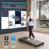 imageGoplus Walking Pad 300 LBS Capacity Under Desk Treadmill with Remote ampamp APP Control and LED Display Portable Treadmills for Home Small Office