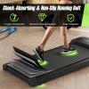 imageGoplus Walking Pad Under Desk Treadmill with Remote Control ampamp LED Display 3 Countdown Modes 064 MPH Jogging Machine Portable Treadmills for Home Small Office No Assembly