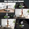 imageGoplus Walking Pad Under Desk Treadmill with Remote Control ampamp LED Display 3 Countdown Modes 064 MPH Jogging Machine Portable Treadmills for Home Small Office No Assembly