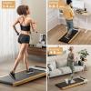 imageGoplus Walking Pad Wooden Under Desk Treadmill for Home and Office Portable Walking Pad Treadmill Under Desk with Remote Control 15 Preset Programs LED Display InstallationFree