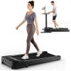 imageGoplus Under Desk Treadmill Electric Treadmill Walking Pad with Touchable LED Display and Wireless Remote Control Builtin 3 Workout Modes and 12 Programs Running Jogging for Home Office