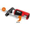 imageGoplus 14inch Angle Air Die Grinder 20000 RPM Free Speed w 14quot 18quot Collets and 2 Wrenches RedBlack