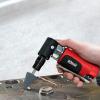 imageGoplus 14inch Angle Air Die Grinder 20000 RPM Free Speed w 14quot 18quot Collets and 2 Wrenches RedBlack