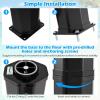 imageGoplus 159 Gallon Solar Heated Outdoor Shower 75 FT Freestanding Outdoor Shower with Shower Head and Foot Shower Tap for Outdoor Backyard Poolside Beach Pool Garden Black