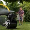 imageGoplus 16HP Shallow Well Pump with Pressure Tank 1000GPH5Gal Automatic Water Booster Jet Pump for Water Supply System Irrigation Water Pump for Home Garden ampamp Lawn 1200W BlueBlack