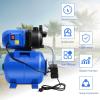 imageGoplus 16HP Shallow Well Pump with Pressure Tank 1000GPH5Gal Automatic Water Booster Jet Pump for Water Supply System Irrigation Water Pump for Home Garden ampamp Lawn 1200W BlueBlue