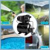 imageGoplus 16HP Shallow Well Pump with Pressure Tank 1000GPH5Gal Automatic Water Booster Jet Pump for Water Supply System Irrigation Water Pump for Home Garden ampamp Lawn 1200W BlueBlack