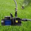 imageGoplus 16HP Well Water Pump Home Garden Irrigation Booster Jet Pump 1000GPH 1200W Black