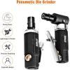 imageGoplus 2PCS Air Die Grinder Set StraightAngled Air Die Grinder Kit with 14 and 18 Collets Compact Air Power Die Grinder for Grinding Chamfering Polishing 2PCS Air Die Grinder Set