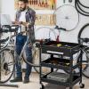 imageGoplus 3 Tier Rolling Tool Cart 330 LBS Capacity Heavy Duty Utility Cart Tool Organizer with Storage Drawer Industrial Commercial Service Tool Cart for Mechanics Garage Warehouse ampamp Repair ShopBlack