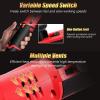 imageGoplus 38quot Cordless Ratchet Wrench 12V Electric Ratchet Wrench Set with Charger ampamp1500mAh LithiumIon Battery Variable Speed 28010 RPM Power Ratcheting Wrench Kit 1 Battery