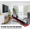imageGoplus 48 Inch Tile Cutter Manual Tile Cutter Tool for Porcelain Floor Tile Cutter with Tungsten Carbide Cutting Wheel Removable Scale and 4 Adjustable Brackets Ceramic Tile Cutter48 Inch