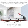 imageGoplus 48 Inch Tile Cutter Manual Tile Cutter Tool for Porcelain Floor Tile Cutter with Tungsten Carbide Cutting Wheel Removable Scale and 4 Adjustable Brackets Ceramic Tile Cutter48 Inch
