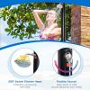 imageGoplus 53 Gallon Solar Heated Outdoor Shower 72 FT Freestanding Garden Shower with 360 Swivel Shower Head ampamp Temperature Adjustment for Poolside Backyard Beach StraightStraight