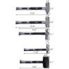 imageGoplus 5Piece Hammer Set  1632 OZ Ball Pein Rubber Mallet Sledge Cross Pein Hammers Blacksmith Forge Tool wNonslip Handle for Metal Rivet Chisel Punch