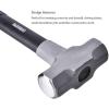 imageGoplus 5Piece Hammer Set  1632 OZ Ball Pein Rubber Mallet Sledge Cross Pein Hammers Blacksmith Forge Tool wNonslip Handle for Metal Rivet Chisel Punch