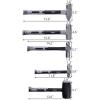 imageGoplus 5Piece Hammer Set  1632 OZ Ball Pein Rubber Mallet Sledge Cross Pein Hammers Blacksmith Forge Tool wNonslip Handle for Metal Rivet Chisel Punch