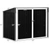 imageGoplus 6 x 3 Outdoor Storage Shed MultiPurpose Galvanized Steel Garden Shed with Air Vent and Lockable Door Tool Storage Shed for Backyard Patio ampamp Lawn