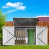 imageGoplus 6 x 3 Outdoor Storage Shed MultiPurpose Galvanized Steel Garden Shed with Air Vent and Lockable Door Tool Storage Shed for Backyard Patio ampamp Lawn