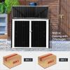 imageGoplus 6 x 3 Outdoor Storage Shed MultiPurpose Galvanized Steel Garden Shed with Air Vent and Lockable Door Tool Storage Shed for Backyard Patio ampamp Lawn