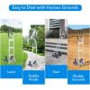 imageGoplus Aluminum Hand Truck Stair Climber Hand Trucks 551Lbs Capacity Convertible Hand Truck and Dolly Heavy Duty Stair Climbing Cart w 6 Wheels