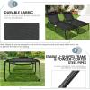 imageGoplus Chaise Lounge Chair Outdoor Folding 5Postion Beach Lounge Chair with Detachable Pillow Side Pocket Sunbathing Lounge Chair Adjustable Tanning Chair for Patio Lawn Pool YardBlack