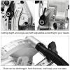 imageGoplus Circular Saw 58 Amp 3500RPM Mini Circular Saw Max Cutting Depth 11116 90 118 45 Compact Saw with 412 24T TCT Blade Miter Function Guide Rule and Dust Port