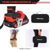 imageGoplus Cordless Drill 20V Brushless 12 Drill Driver Kit Hammer Drill Set with Battery and Charger 60Nm Torque 20111 Clutch 2Variable Speed 32pcs Accessories
