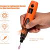 imageGoplus Cordless Rotary Tool Kit with 40 Accessories Liion 3Speed and USB Charging MultiPurpose Rotary Tool Set Perfect for Nail Polishing Cutting Wood Carving Engraving Polishing