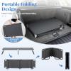 imageGoplus Folding Camping Cot Heavy Duty Collapsible Foldable Camping Bed for Adults Kids with NonSlip Foot Pad Indoor Outdoor Portable Sleeping Cot for Hiking Camping Fishing BlueGrey