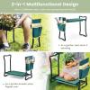 imageGoplus Garden Kneeler and Seat Foldable Garden Bench for Kneeling ampamp Sitting Widened 8quot EVA Soft Foam Pad HeavyDuty Garden Stool w 2 Large Tool Pouches Gardening Gift for Women Men SeniorsGreen