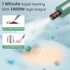 imageGoplus Handheld Steam Cleaner 1400W Pressurized Steam Cleaner wContinuous Steam wUnlimited Use Time 135 OZ Water Tank Child Lock ampamp 14Piece Accessory Kit Portable ChemicalFree Steamer MopGreen