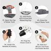 imageGoplus Handheld Steam Cleaner 1400W Pressurized Steam Cleaner wContinuous Steam wUnlimited Use Time 135 OZ Water Tank Child Lock ampamp 14Piece Accessory Kit Portable ChemicalFree Steamer MopGrey  White
