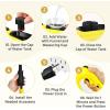 imageGoplus Handheld Steam Cleaner 1400W Pressurized Steam Cleaner wContinuous Steam wUnlimited Use Time 135 OZ Water Tank Child Lock ampamp 14Piece Accessory Kit Portable ChemicalFree Steamer MopYellow