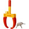imageGoplus Heavy Duty Trailer Lock Wheel Clamp Adjustable AntiTheft Tire Lock Boot for Car Truck RV Boat Trailer Automotive Golf Carts wThree Keys