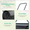 imageGoplus Lawn Roller 16 Gallon60 L HeavyDuty PushPullTow Behind WaterSand Filled Sod Drum Roller for Garden Yard Park Grass 16 by 20Inch