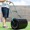 imageGoplus Lawn Roller 16 Gallon60 L HeavyDuty PushPullTow Behind WaterSand Filled Sod Drum Roller for Garden Yard Park Grass 16 by 20Inch