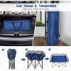 imageGoplus Loveseat Camping Chair Double Folding Chair for Adults Couples wStorage Bags ampamp Padded High Backrest Oversize Camp Seat for Fishing Picnic BlueBlue