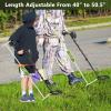 imageGoplus Metal Detector for Adults Professional Higher Accuracy Gold Finder with IP68 Waterproof 10 Coil LCD Display All Metal ampamp Pinpoint ampamp Disc Mode Shovel Scoop Headphone Treasure Hunting
