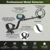 imageGoplus Metal Detector for Adults Professional Higher Accuracy Gold Finder with IP68 Waterproof 10 Coil LCD Display All Metal ampamp Pinpoint ampamp Disc Mode Shovel Scoop Headphone Treasure Hunting