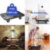 imageGoplus Moving Dolly Heavy Duty Furniture Rolling Mover with 4 Wheels for Piano Heavy Items Appliance Interlocking System 500 lbs Weight Capacity 23 x 15 L x W 1