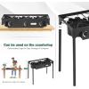 imageGoplus Outdoor Camping Stove 3 Burner Propane Gas Cooker wDetachable Legs ampamp CSA Regulator ampamp 020 PSI Regulator for Camp Patio RV Cast Iron 225000BTUThree Burner  225 000 BTU