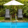 imageGoplus Oversized Zero Gravity Chair XLExtended Version Outdoor Recliner wCup Holder ampamp Detachable Headrest Foldable Mesh Lounge Chairs for Patio Pool Porch ampamp Deck 500LBS Set of 2 BeigeGrey