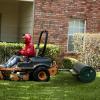 imageGoplus PushTowBehind Lawn Roller 17 Gallon63L WaterSandFilled Sod Drum With Detachable Gripping Handle 12 by 36Inch Green  for Garden Yard FarmGreen