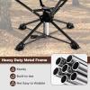 imageGoplus Swivel Camping Chair Potable Hunting Chair for Adults wCup Holder ampamp Carrying Bag Folding 360degree Free Rotation Lawn Chair for Fishing Picnic Hiking OutdoorDark Camo