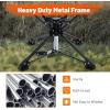 imageGoplus Swivel Camping Chair Potable Hunting Chair for Adults wCup Holder ampamp Carrying Bag Folding 360degree Free Rotation Lawn Chair for Fishing Picnic Hiking OutdoorCamo