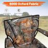 imageGoplus Swivel Camping Chair Potable Hunting Chair for Adults wCup Holder ampamp Carrying Bag Folding 360degree Free Rotation Lawn Chair for Fishing Picnic Hiking OutdoorCamo
