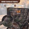 imageGoplus Swivel Camping Chair Potable Hunting Chair for Adults wCup Holder ampamp Carrying Bag Folding 360degree Free Rotation Lawn Chair for Fishing Picnic Hiking OutdoorDark Camo